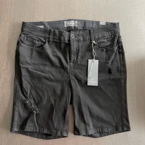 Torrid Bombshell Skinny Black Shorts